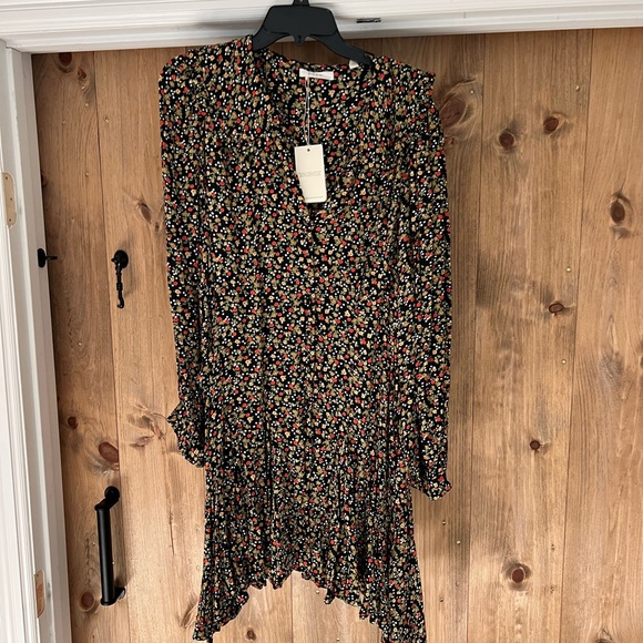 SOLD NWT Doen Camden Dress in Ink Montpellier Floral L - Picture 3 of 7